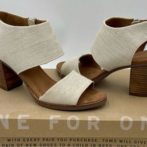 Tom’s Majorca Cutout heels size 8.5